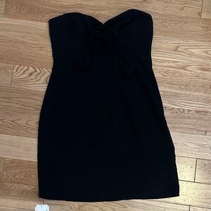 Abercrombie & Fitch Black Strapless Dress